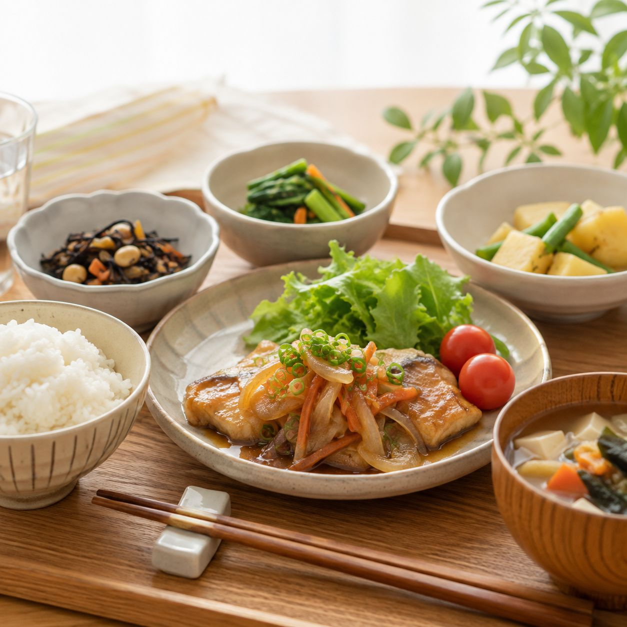 手作りの食事